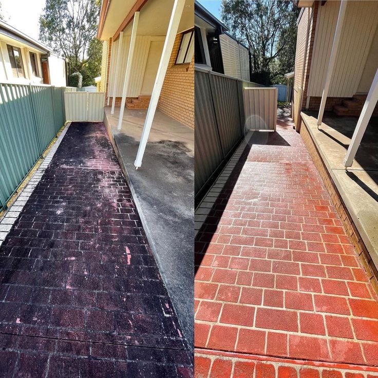 Pressure washing before and after_ Show off your…